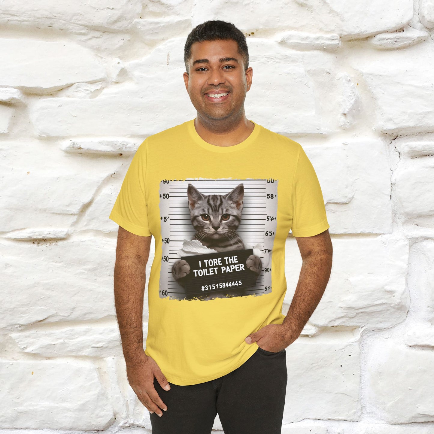 ''I Tore The Toilet Paper'' | Funny Cat T-Shirt | Nunu&Miao Studio - Nunu&Miao Studio