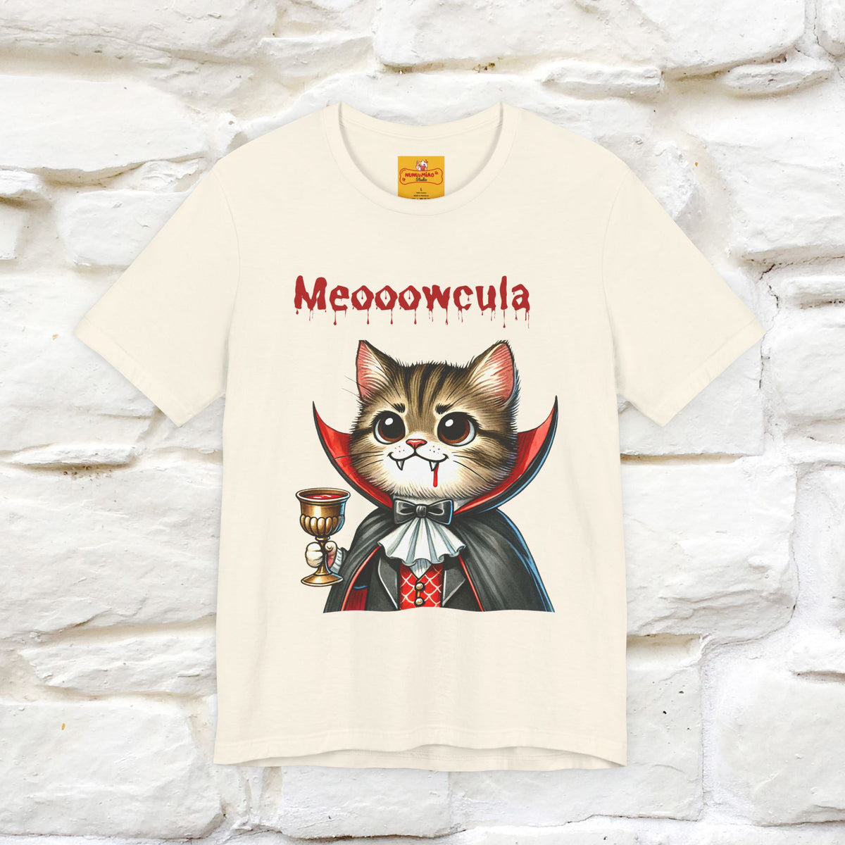 "Meooowcula" Cat T-shirt |Nunu&Miao Studio
