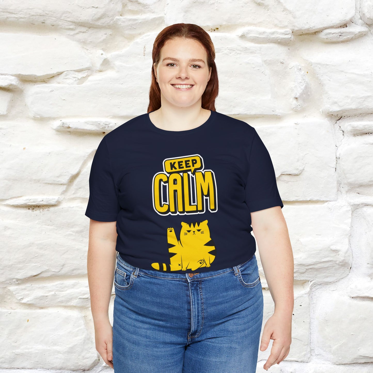 "Keep..."  | Cat T-Shirt  | Nunu&Miao Studio - Nunu&Miao Studio