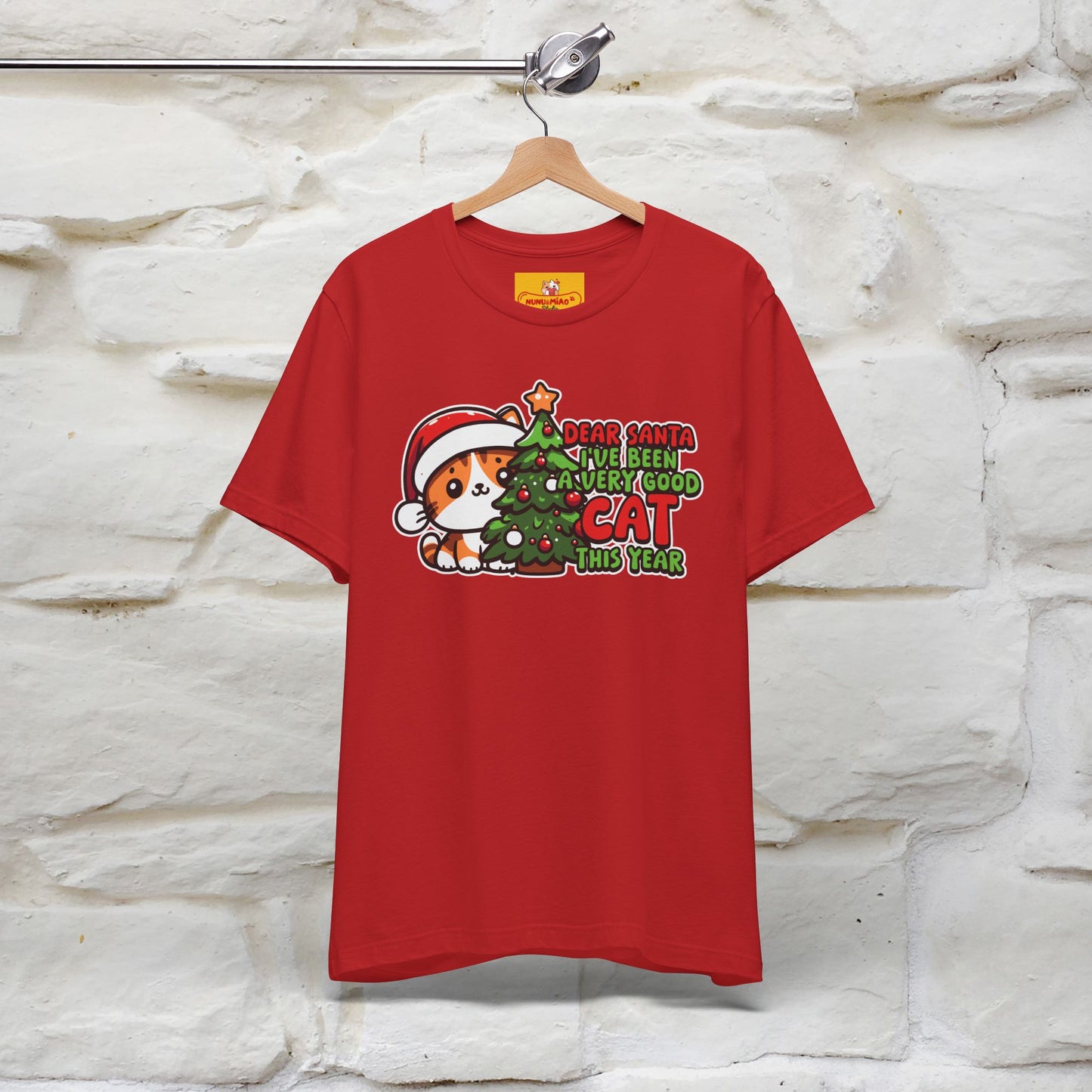 “Dear Santa, I'v Been a Very Good Cat..” | Cat T-Shirt | Nunu&Miao Studio