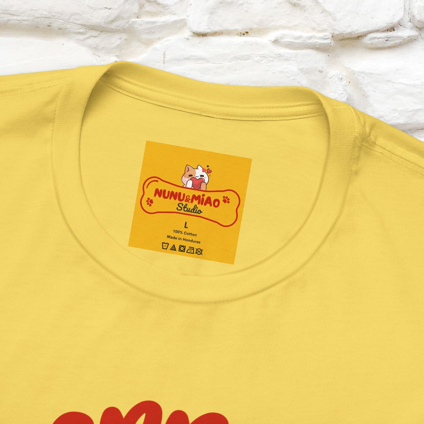 ''Ommm, Keep Calm'' Cat T-Shirt | Nunu&Miao Studio - Nunu&Miao Studio