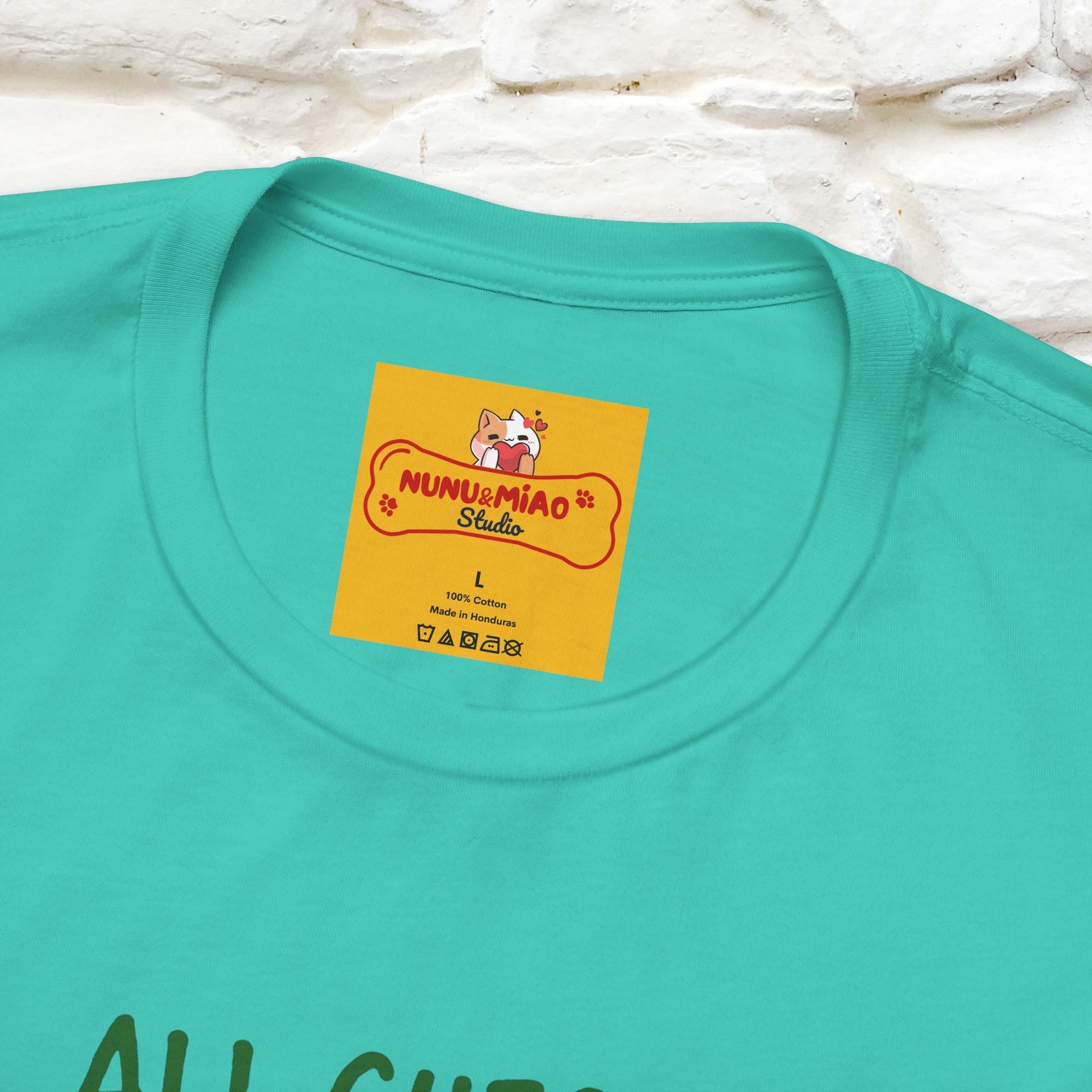 "All Guest Must Be Approved By The Cat - NO,MAYBE" Cat T-shirt |Nunu&Miao Studio - Nunu&Miao Studio