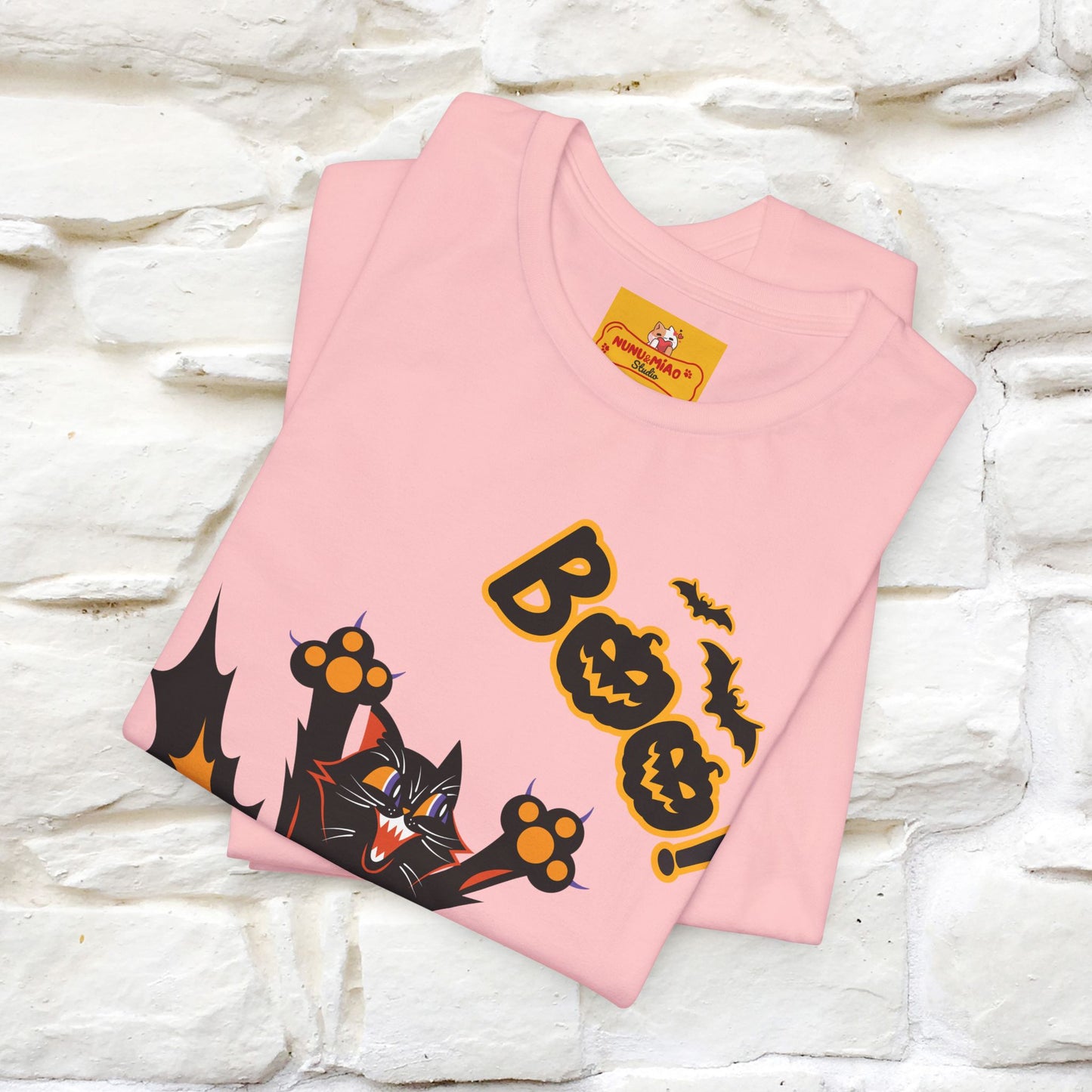 "Boo" Cat  T-shirt |Nunu&Miao Studio - Nunu&Miao Studio