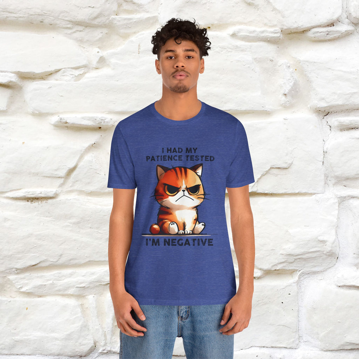 ''I Had My Patience Tested, I'm Negative''| CatT-Shirt | Nunu&Miao Studio