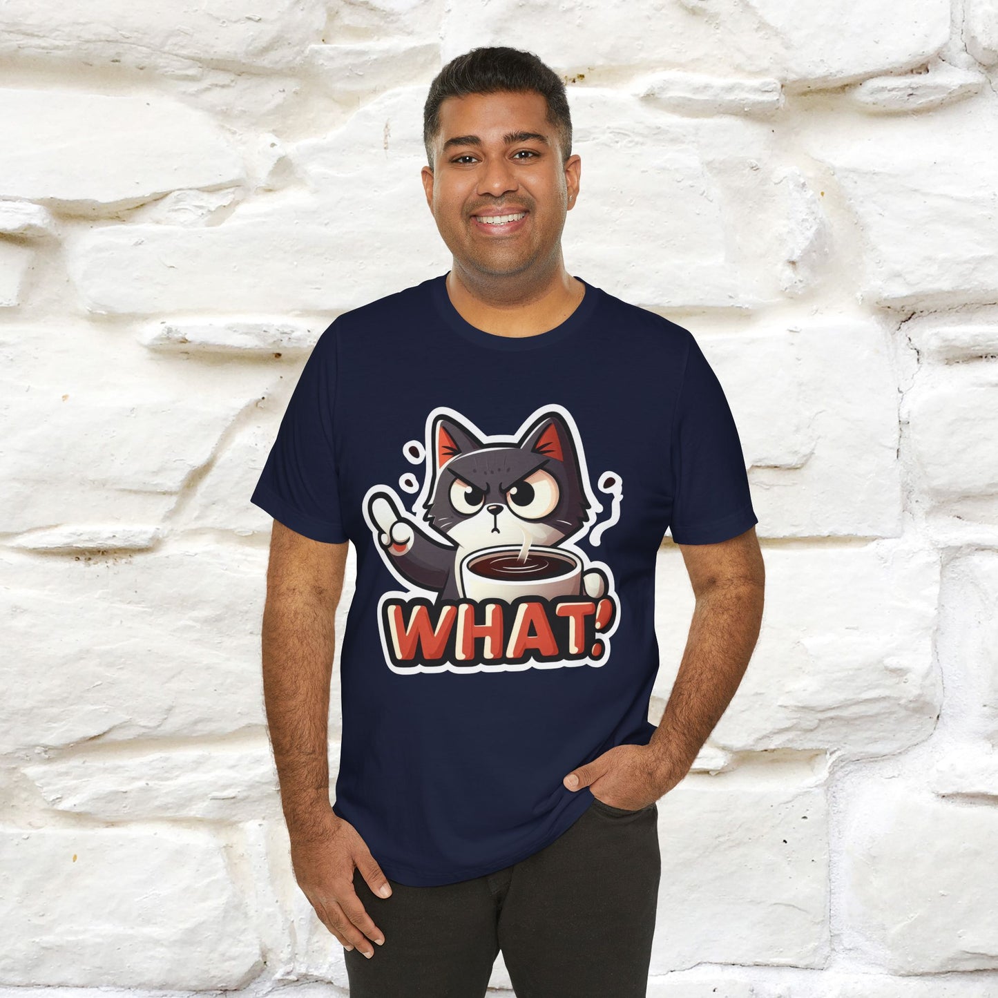 ''What !'' | Cat T-Shirt  | Nunu&Miao Studio - Nunu&Miao Studio