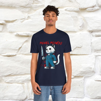 ''Michael Meowers'' Cat T-Shirt |  | Nunu&Miao Studio - Nunu&Miao Studio