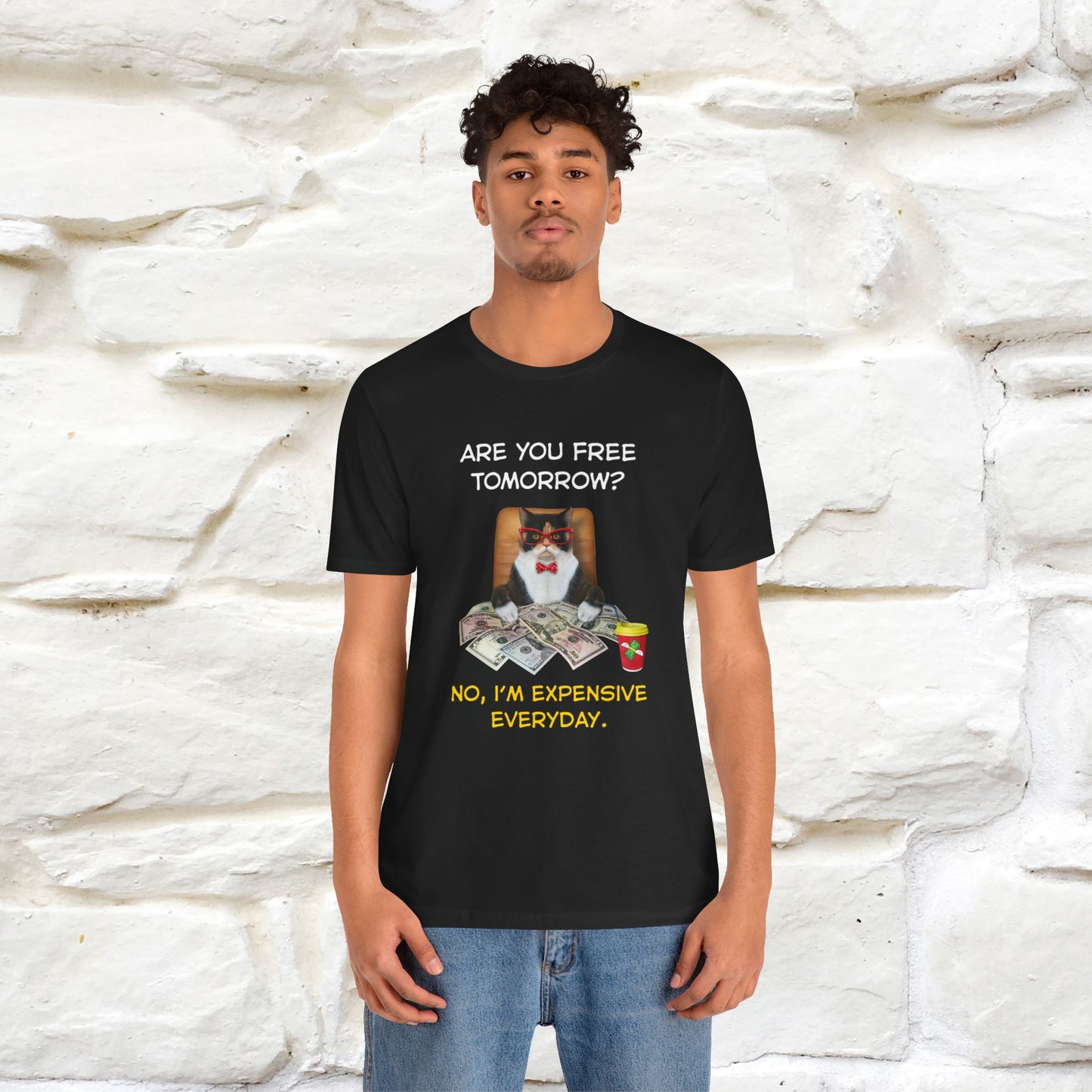 “Are You Fee Tomorrow?” | Cat T-Shirt | Nunu&Miao Studio
