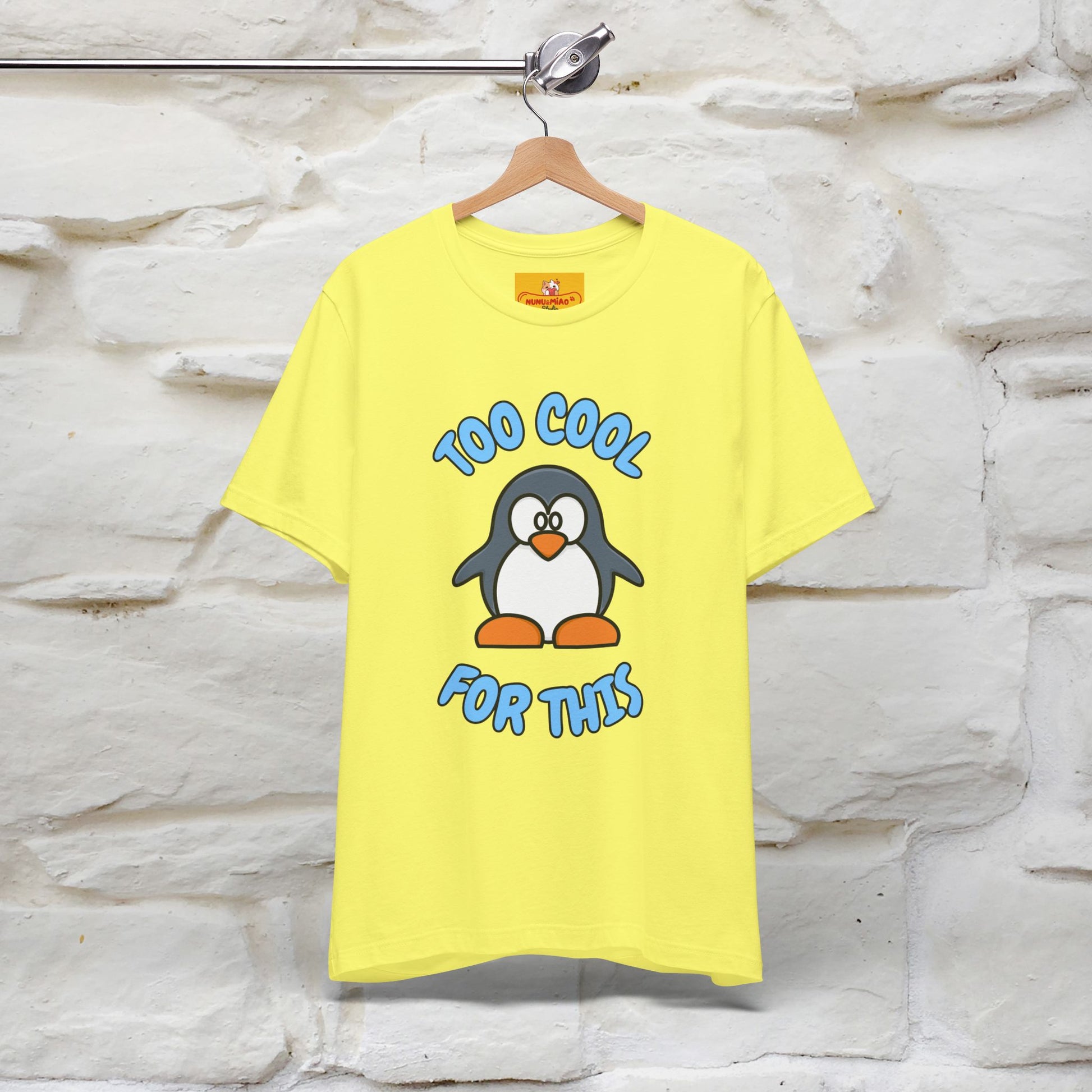 ''Too Cool For This" |Cat T-Shirt | Nunu&Miao Studio - Nunu&Miao Studio