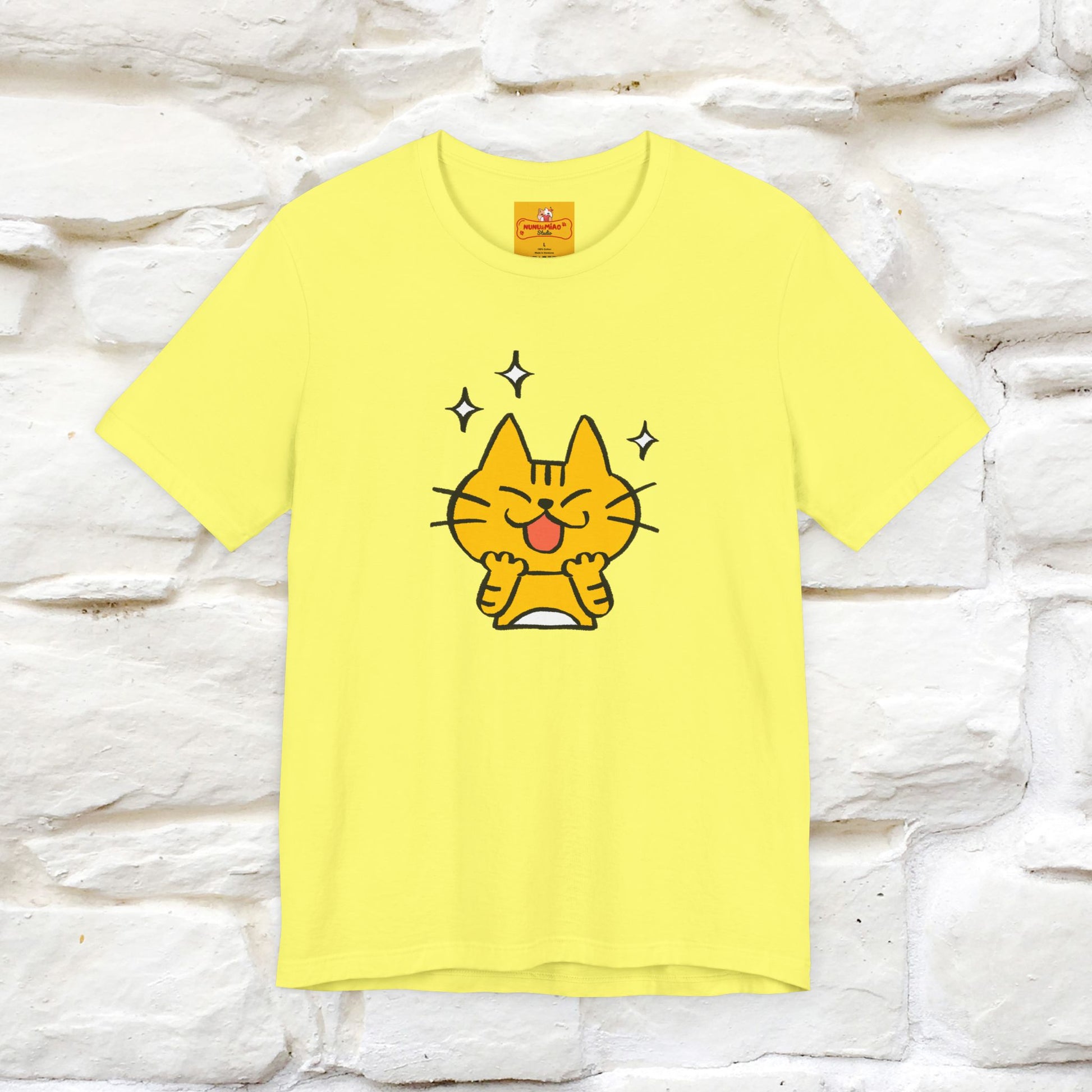 ""It's A Good Day" Cat T-Shirt| Front & Back Design | Nunu&Miao Studio - Nunu&Miao Studio