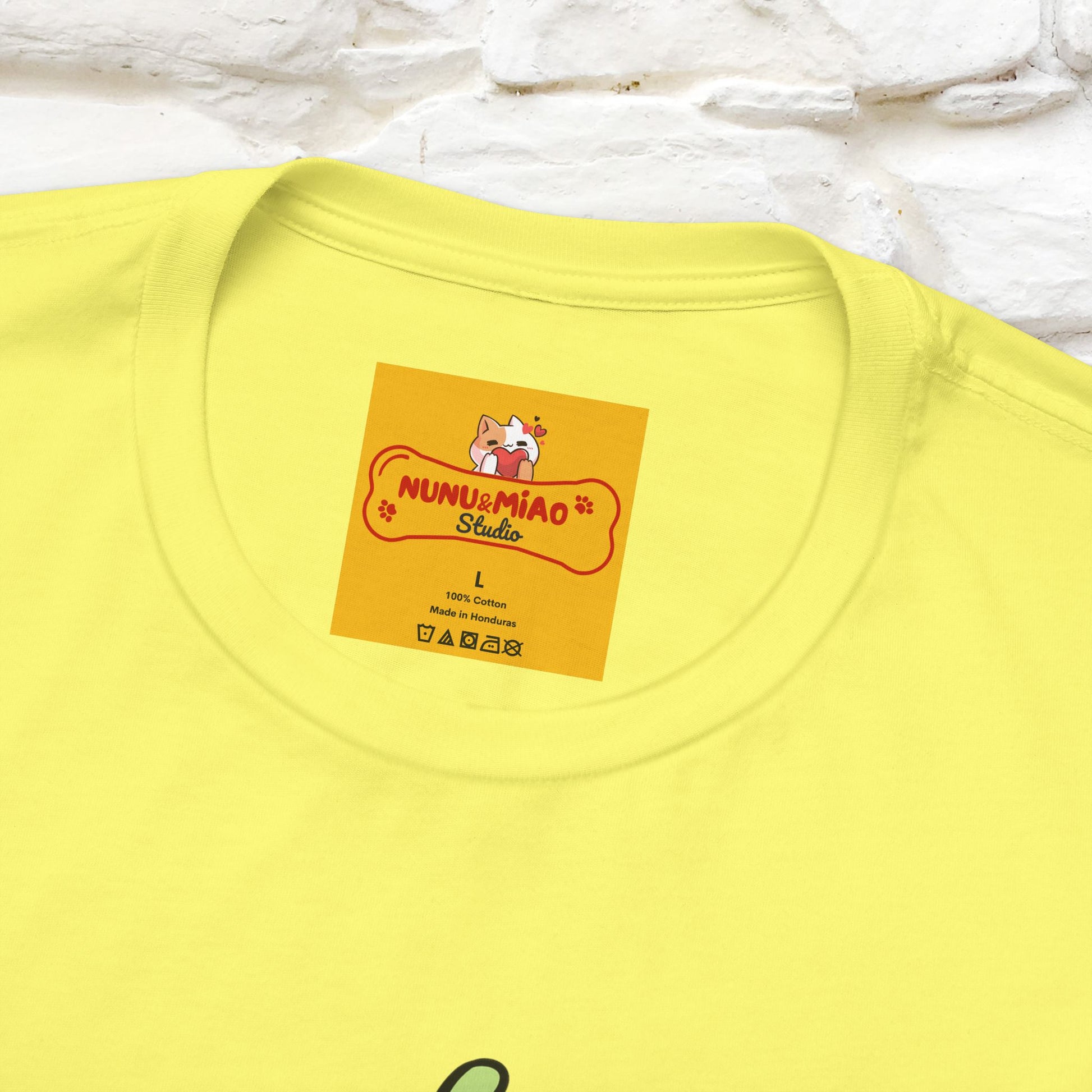 "Dream Without Fear And Love Without Limits'' Cat T-Shirt | Front & Back Design | Nunu&Miao Studio - Nunu&Miao Studio