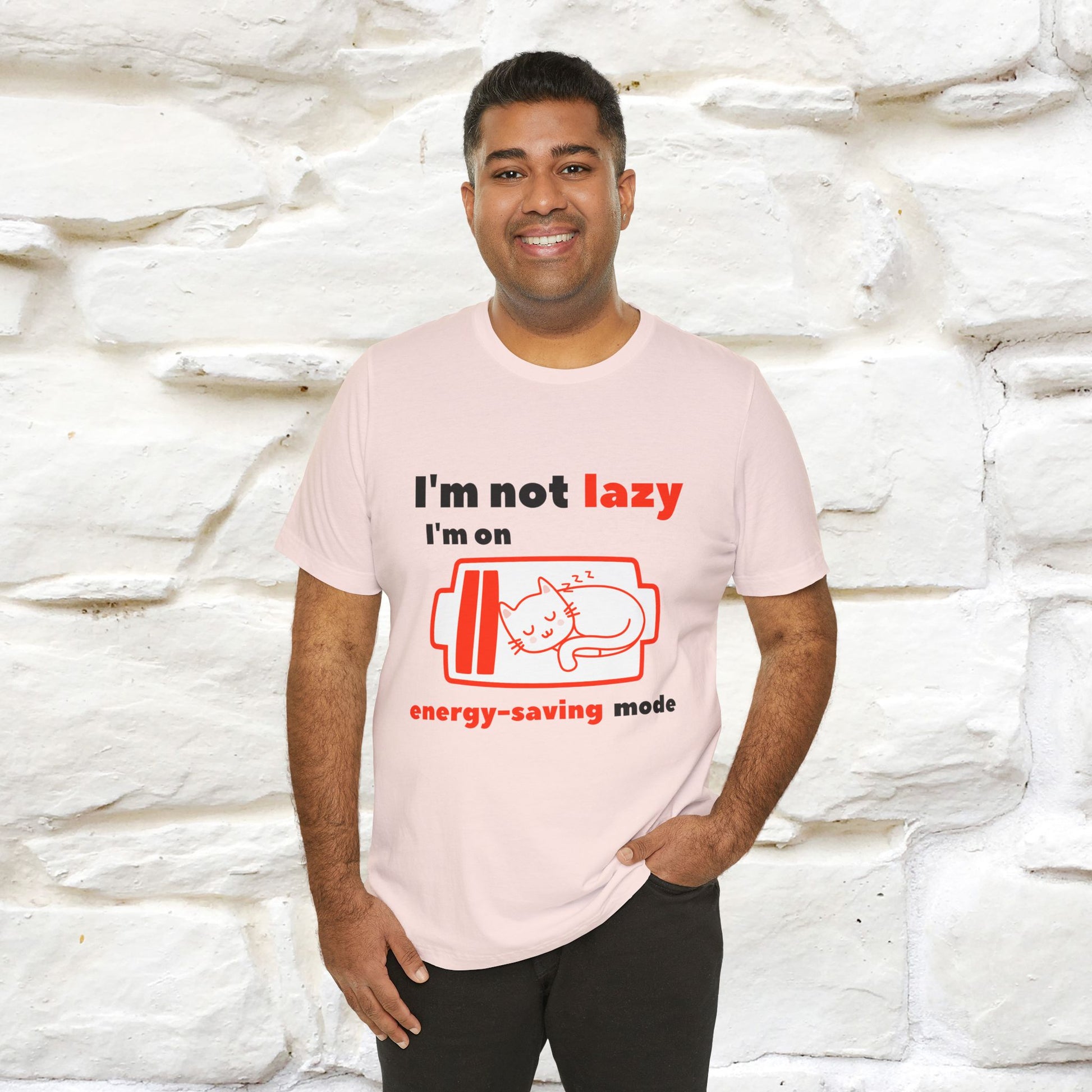 ''I am Not Lazy...'' Cat T-Shirt | Nunu&Miao Studio - Nunu&Miao Studio