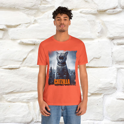 Catzilla T-Shirt | Cat T-Shirt | Nunu&Miao Studio - Nunu&Miao Studio