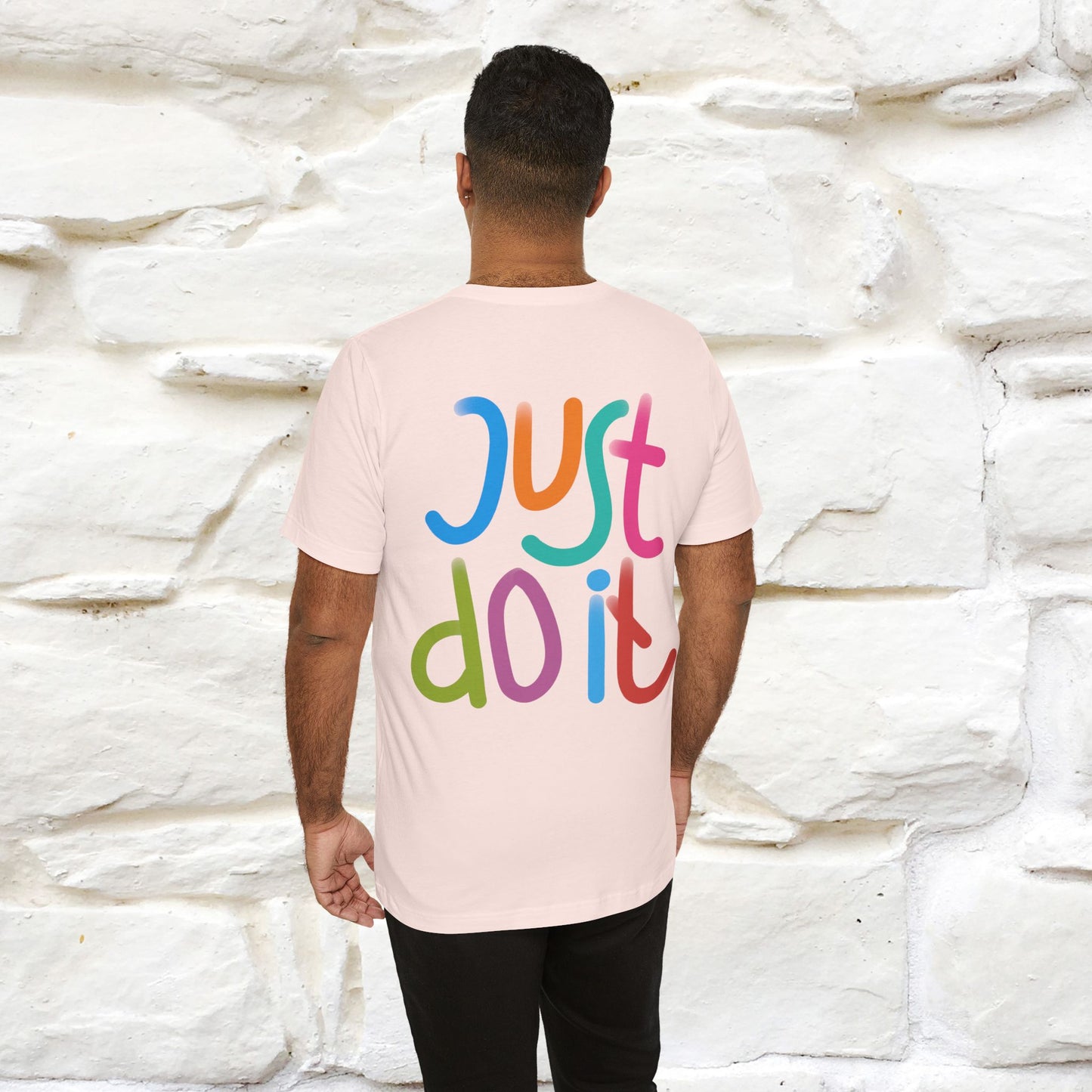 "Yes, Just Do It" Cat T-Shirt| Front & Back Design | Nunu&Miao Studio - Nunu&Miao Studio