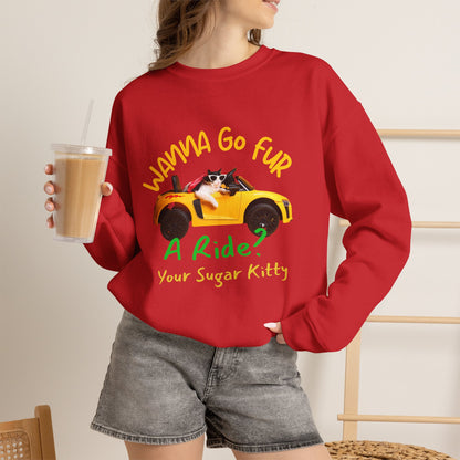 ''Sugar Kitty'' |Cat Sweatshirt | Nunu&Miao Studio
