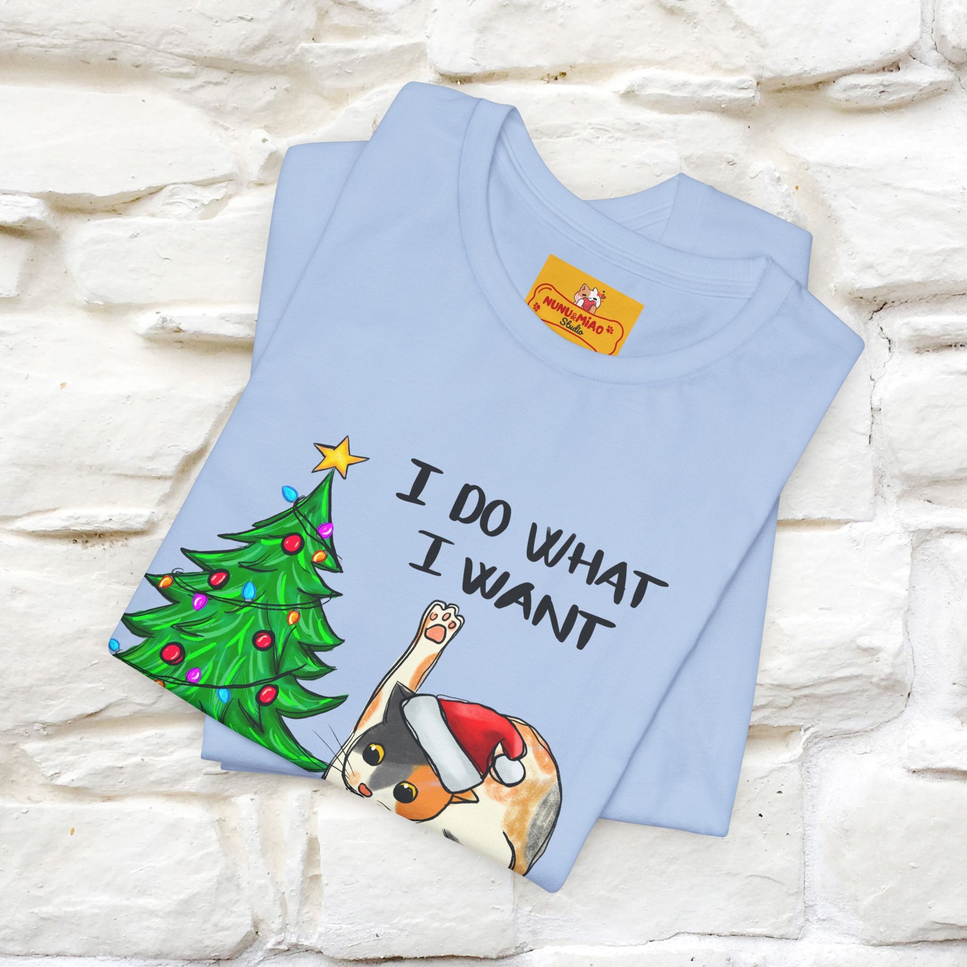 ''I Do What I want'' Funny Cat T-Shirt | Nunu&Miao Studio - Nunu&Miao Studio
