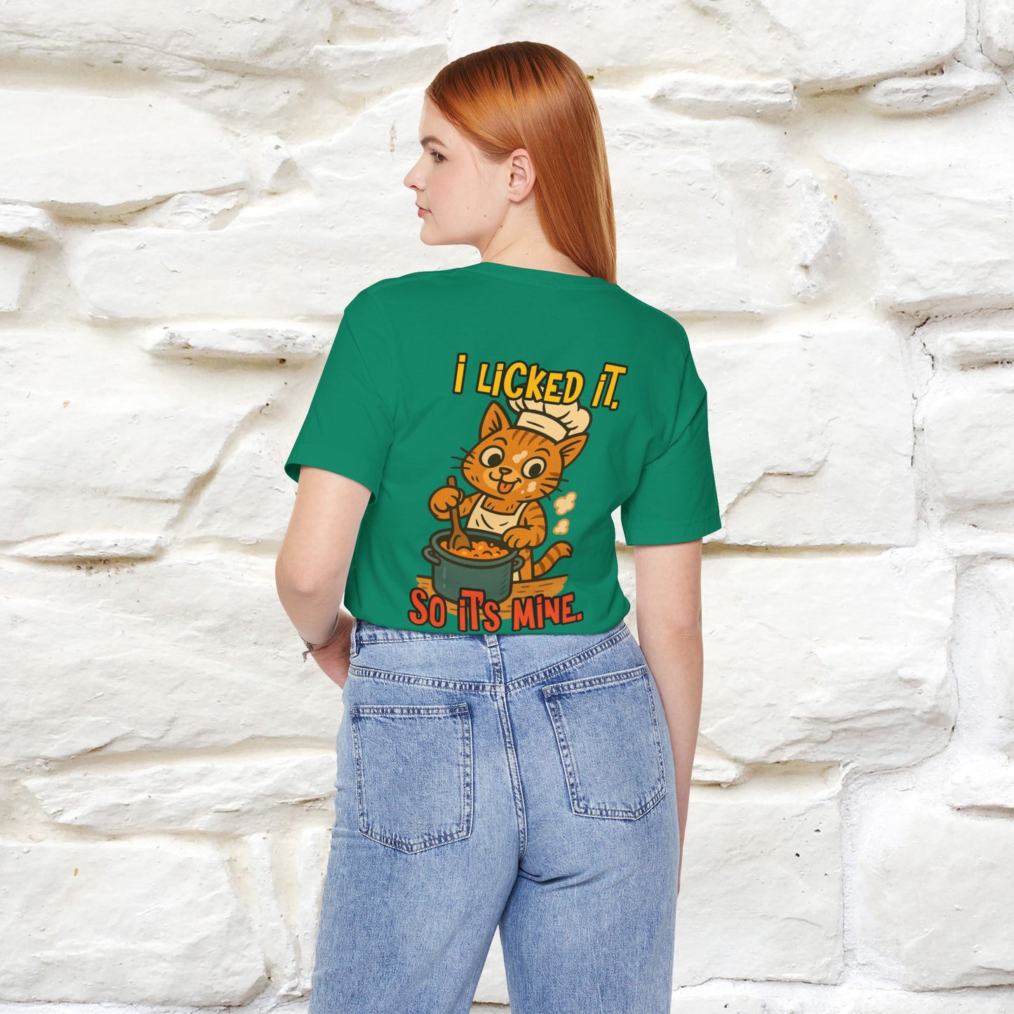 "I Licked It. It's Mine  " |Cat T-Shirt | Nunu&Miao Studio - Nunu&Miao Studio