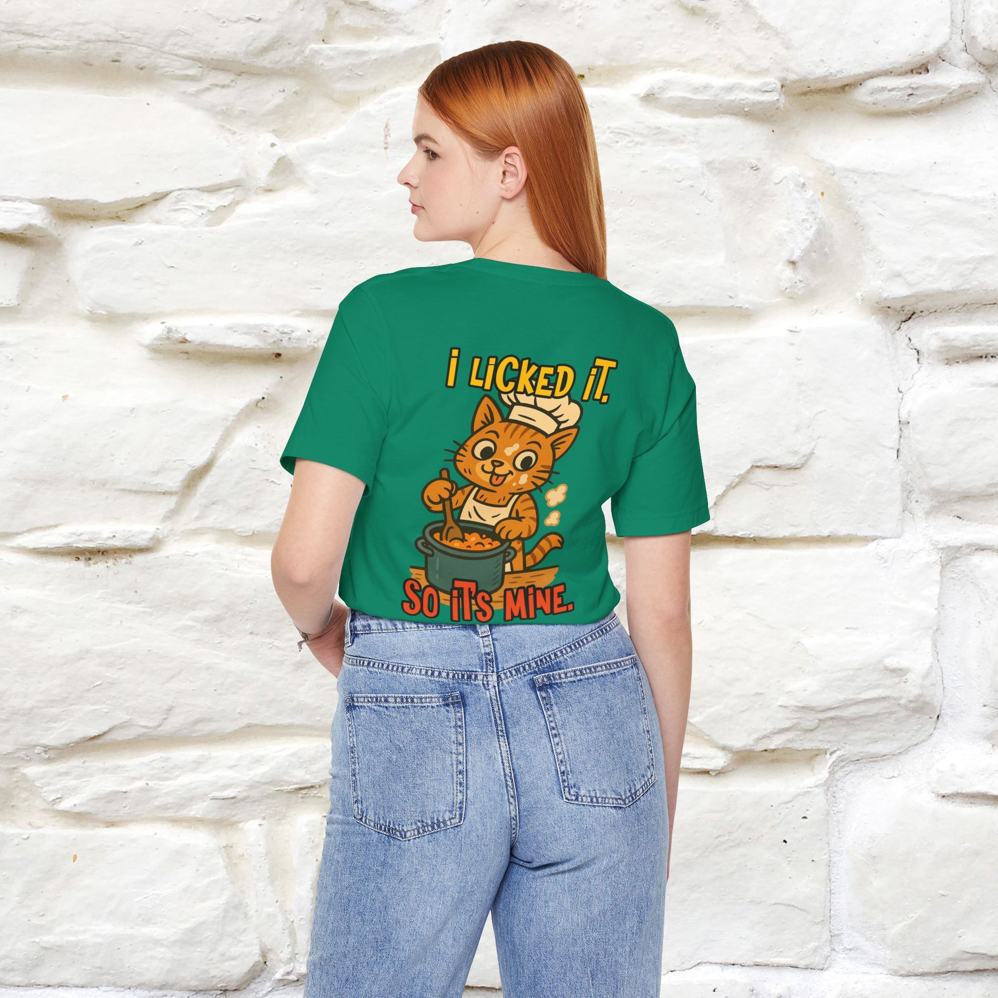 "I Licked It. It's Mine  " |Cat T-Shirt | Nunu&Miao Studio - Nunu&Miao Studio