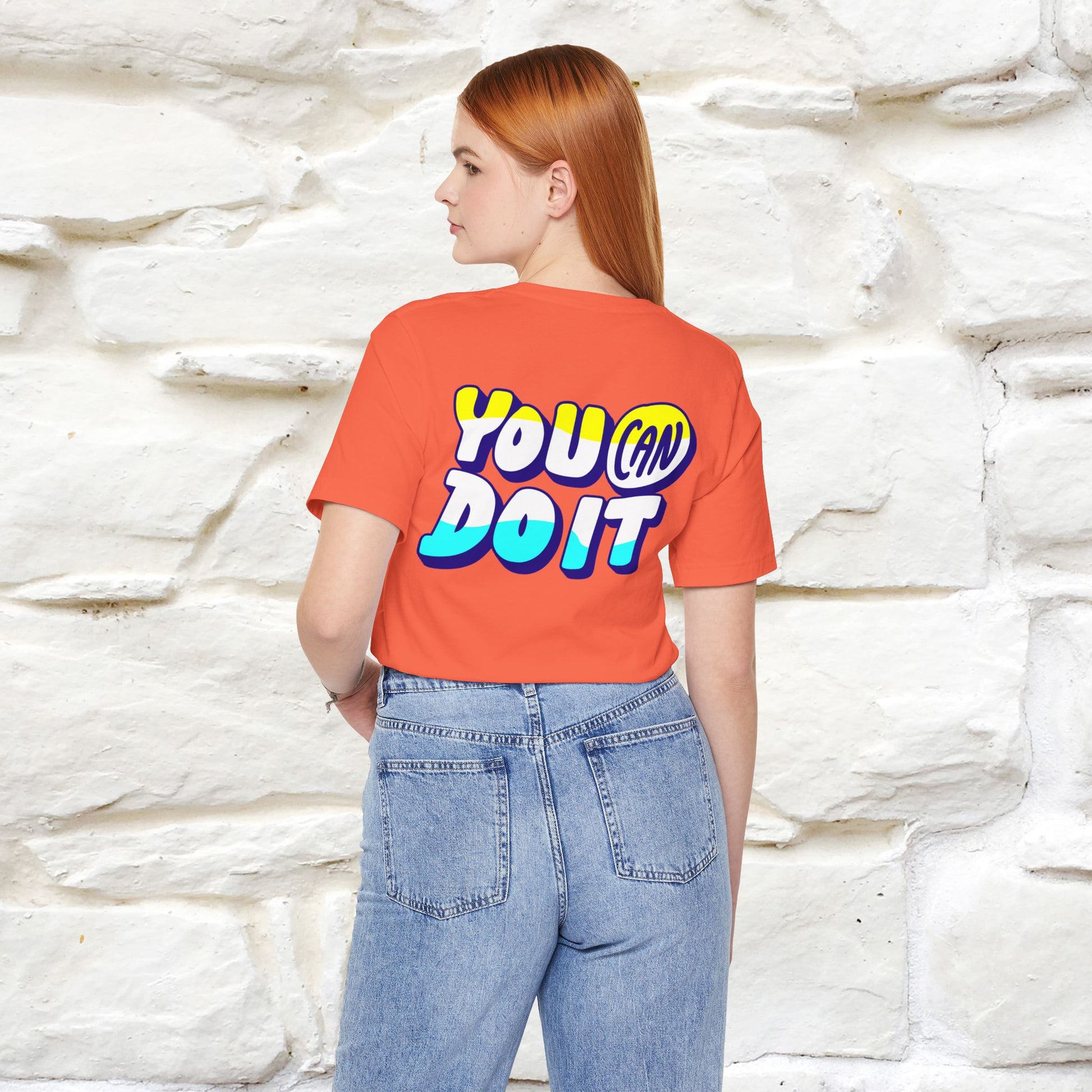 "You Can Do It'' | Front & Back Design | Nunu&Miao Studio - Nunu&Miao Studio