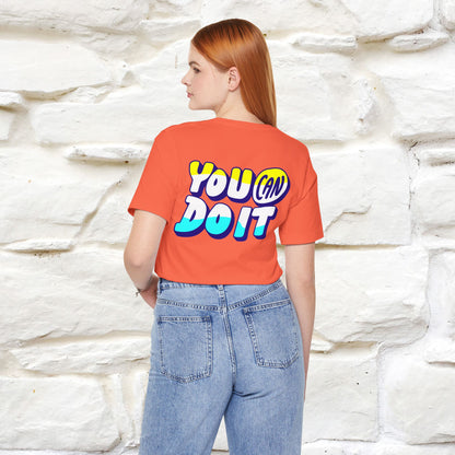 "You Can Do It'' | Front & Back Design | Nunu&Miao Studio - Nunu&Miao Studio