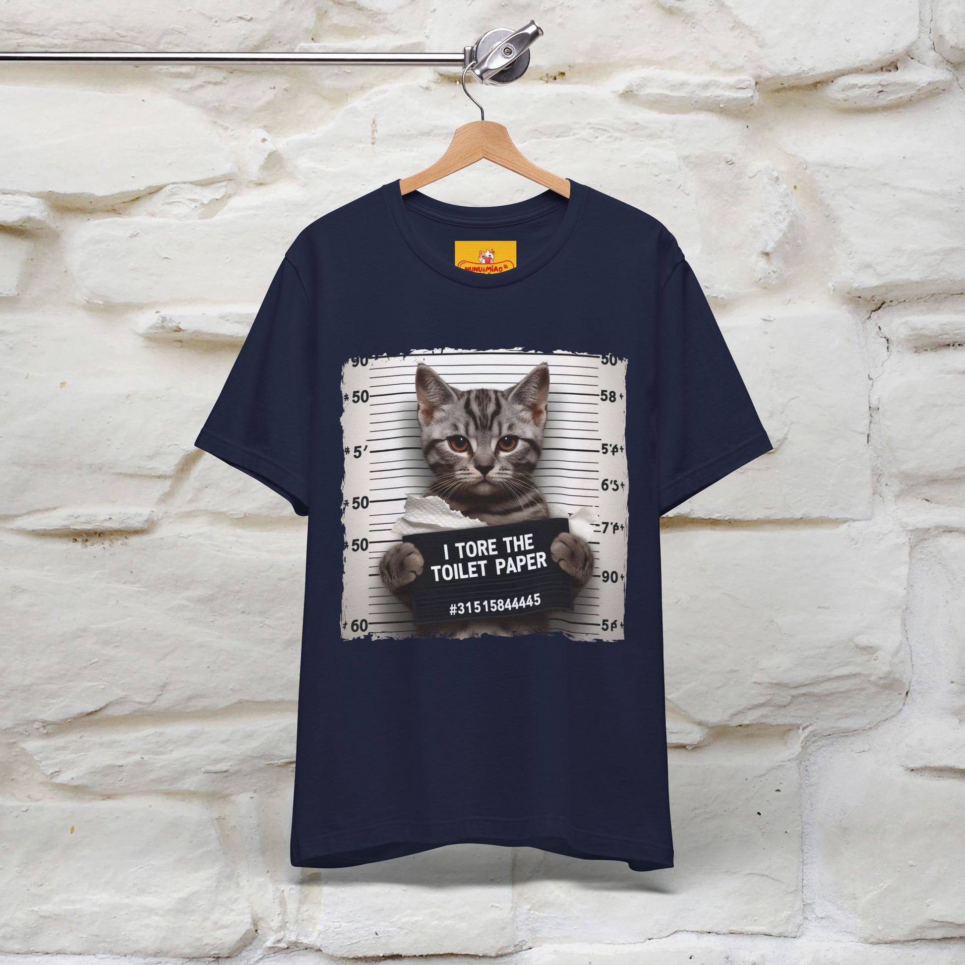 ''I Tore The Toilet Paper'' | Funny Cat T-Shirt | Nunu&Miao Studio - Nunu&Miao Studio