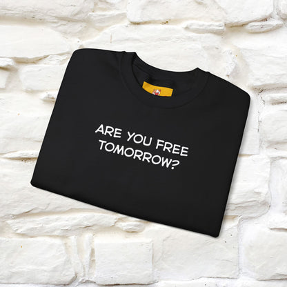 ''Are You Free Tomorrow ...'' | Cute Cat Sweatshirt | Nunu&Miao Studio