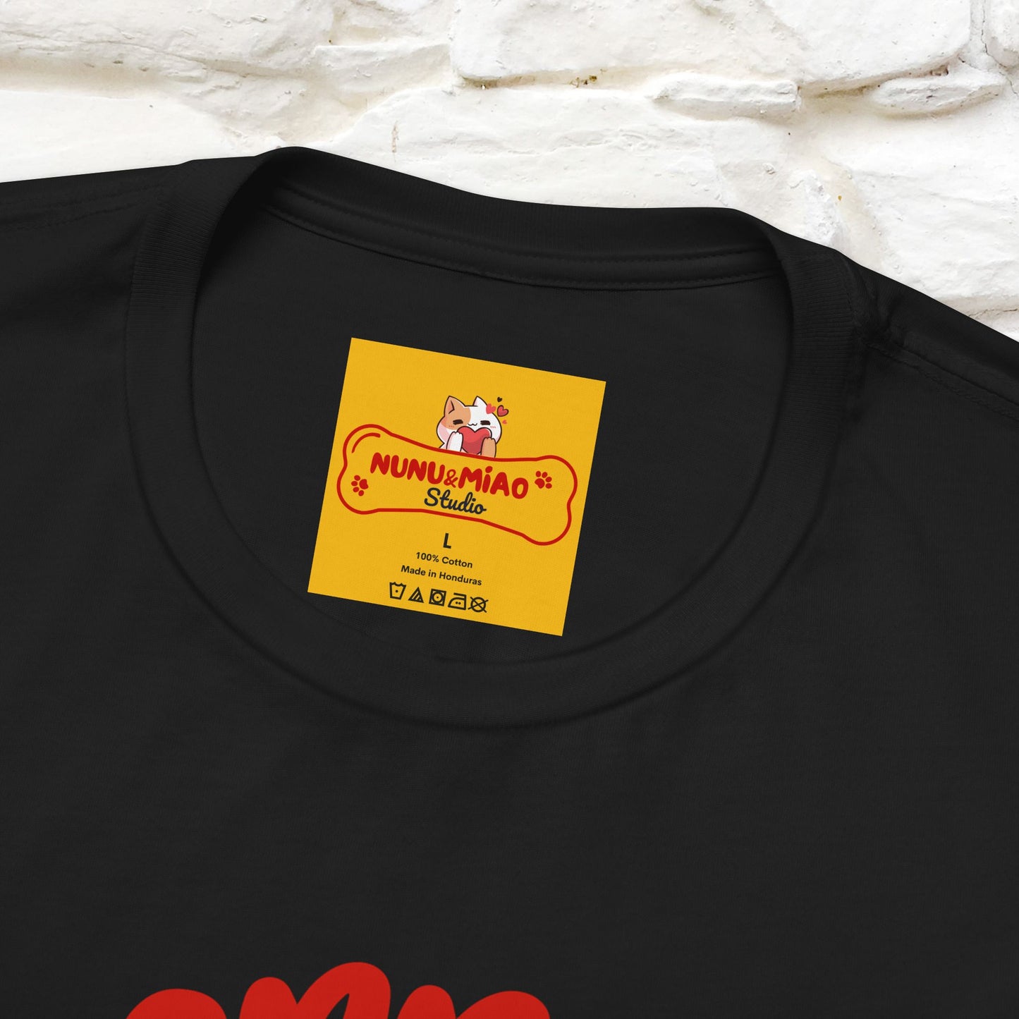 ''Ommm, Keep Calm'' Cat T-Shirt | Nunu&Miao Studio - Nunu&Miao Studio