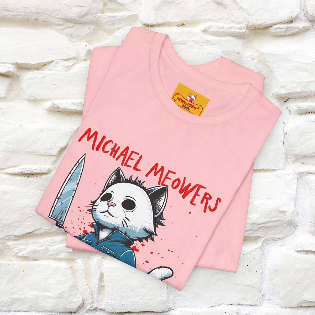 ''Michael Meowers'' Cat T-Shirt |  | Nunu&Miao Studio