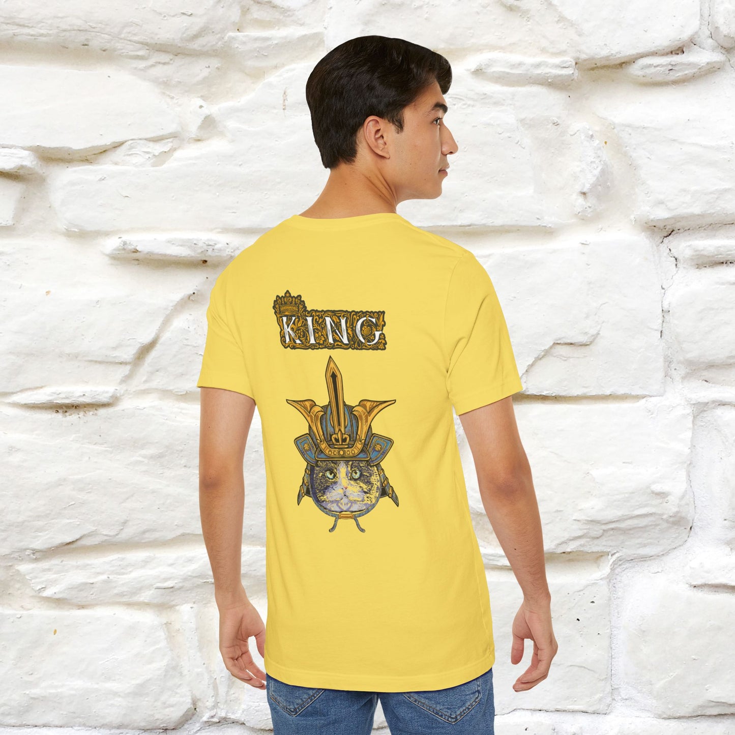 'King Cat: Majestic Cat'' | Front & Back Design | Nunu&Miao Studio - Nunu&Miao Studio