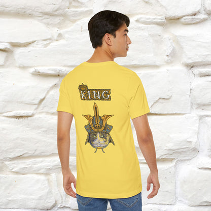 'King Cat: Majestic Cat'' | Front & Back Design | Nunu&Miao Studio - Nunu&Miao Studio