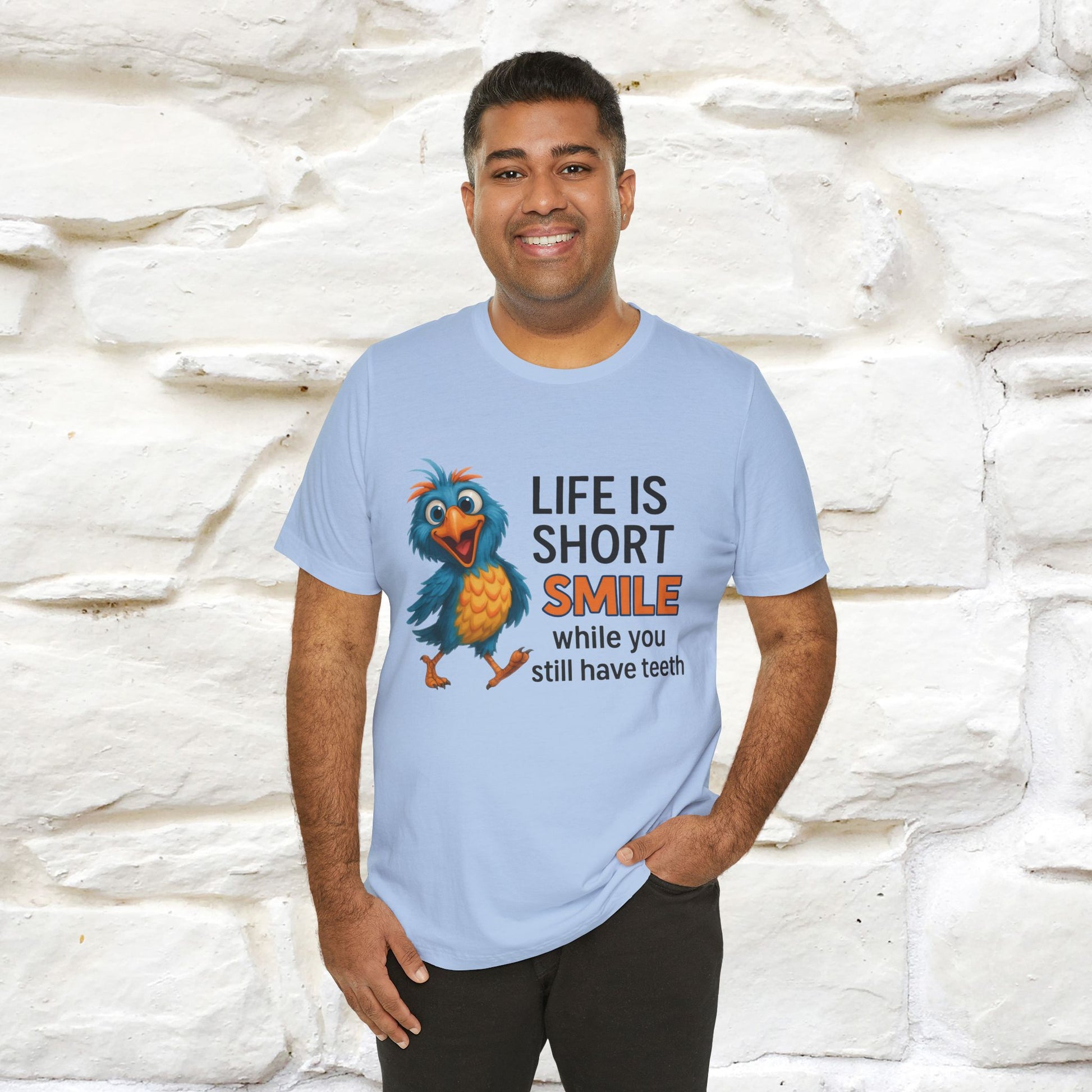 "Life Is Short Smile While ..." |Funny T-Shirt | Nunu&Miao Studio - Nunu&Miao Studio