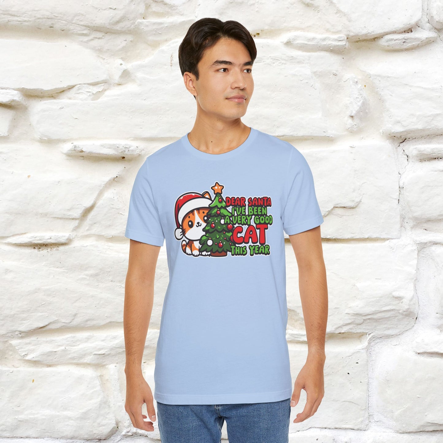 “Dear Santa, I'v Been a Very Good Cat..” | Cat T-Shirt | Nunu&Miao Studio