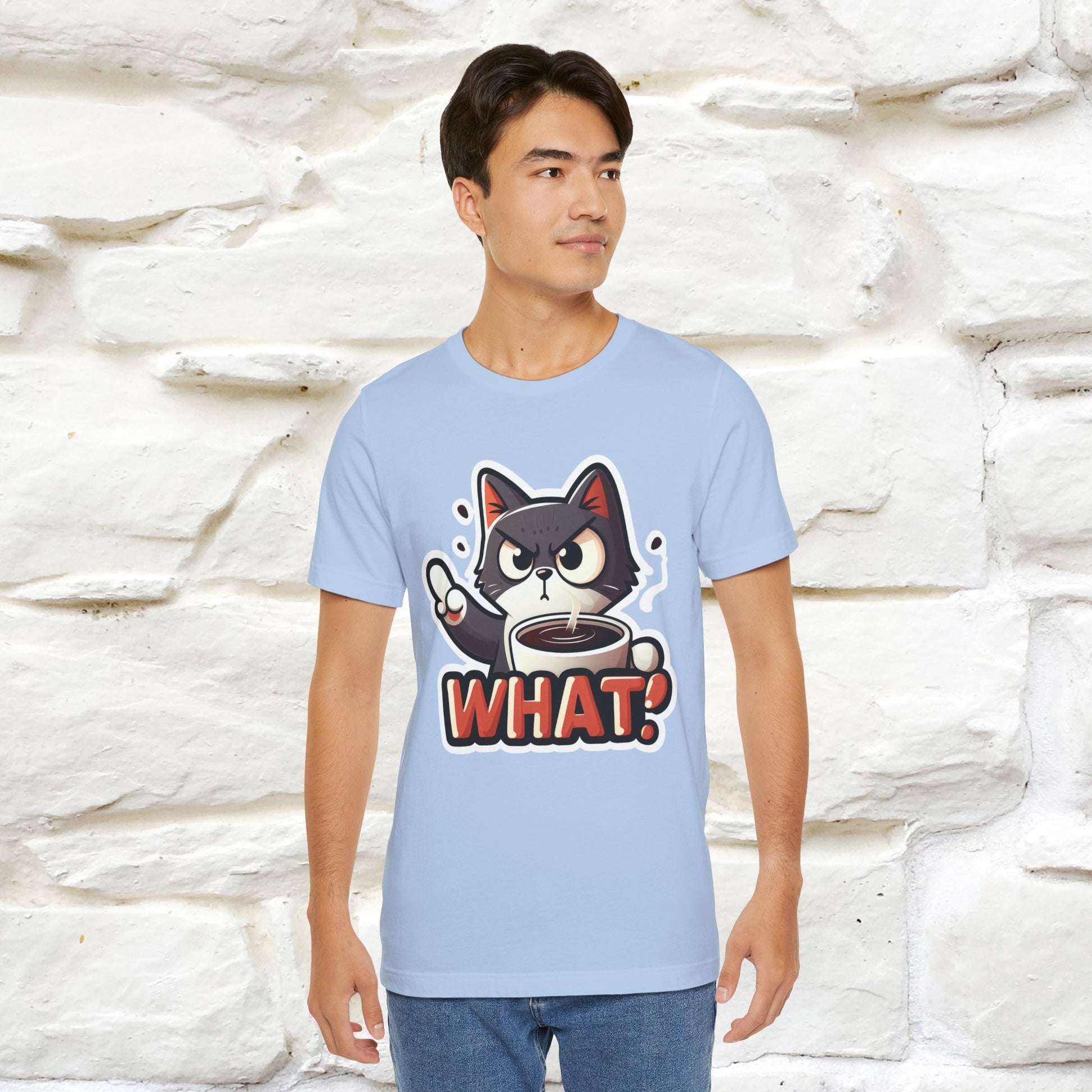 ''What !'' | Cat T-Shirt  | Nunu&Miao Studio - Nunu&Miao Studio