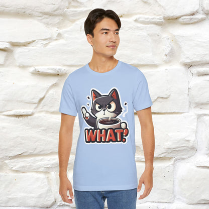 ''What !'' | Cat T-Shirt  | Nunu&Miao Studio - Nunu&Miao Studio