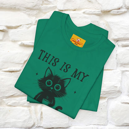 "This is My Awake Face" Cat T-Shirt | Funny Design | Nunu&Miao Studio - Nunu&Miao Studio
