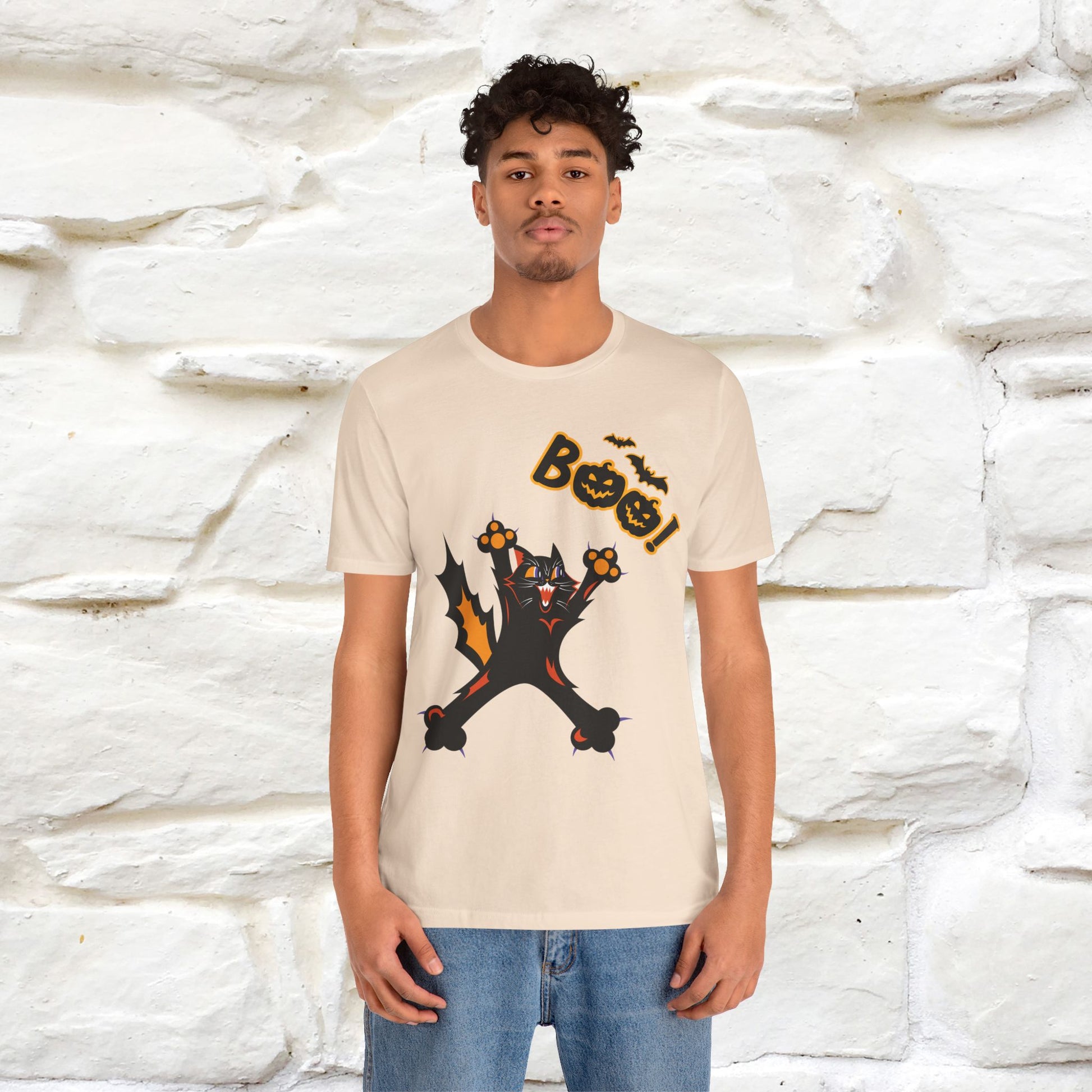 "Boo" Cat  T-shirt |Nunu&Miao Studio - Nunu&Miao Studio