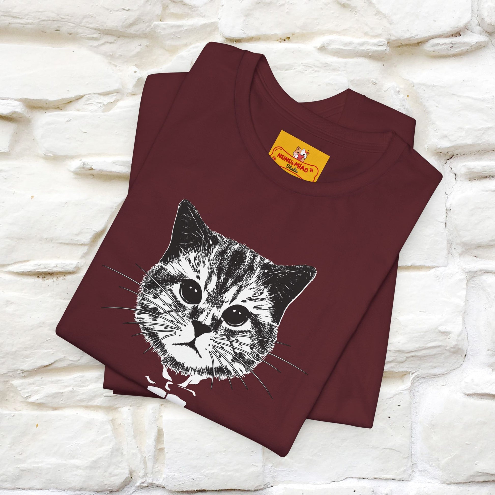 ''The Cat Father T-Shirt''| Iconic Cat Lover Tee | Nunu&Miao Studio - Nunu&Miao Studio