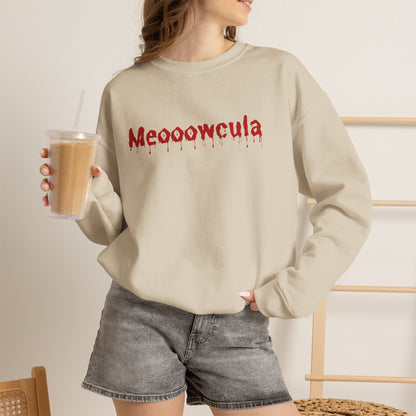 "Meowwwcula'' |Cat Sweatshirt | Nunu&Miao Studio