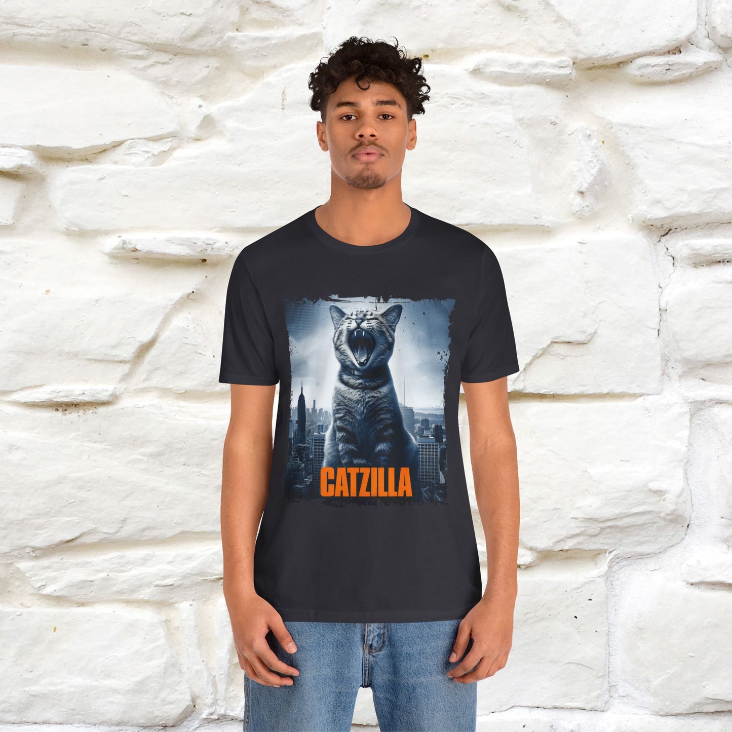Catzilla T-Shirt | Cat T-Shirt | Nunu&Miao Studio - Nunu&Miao Studio
