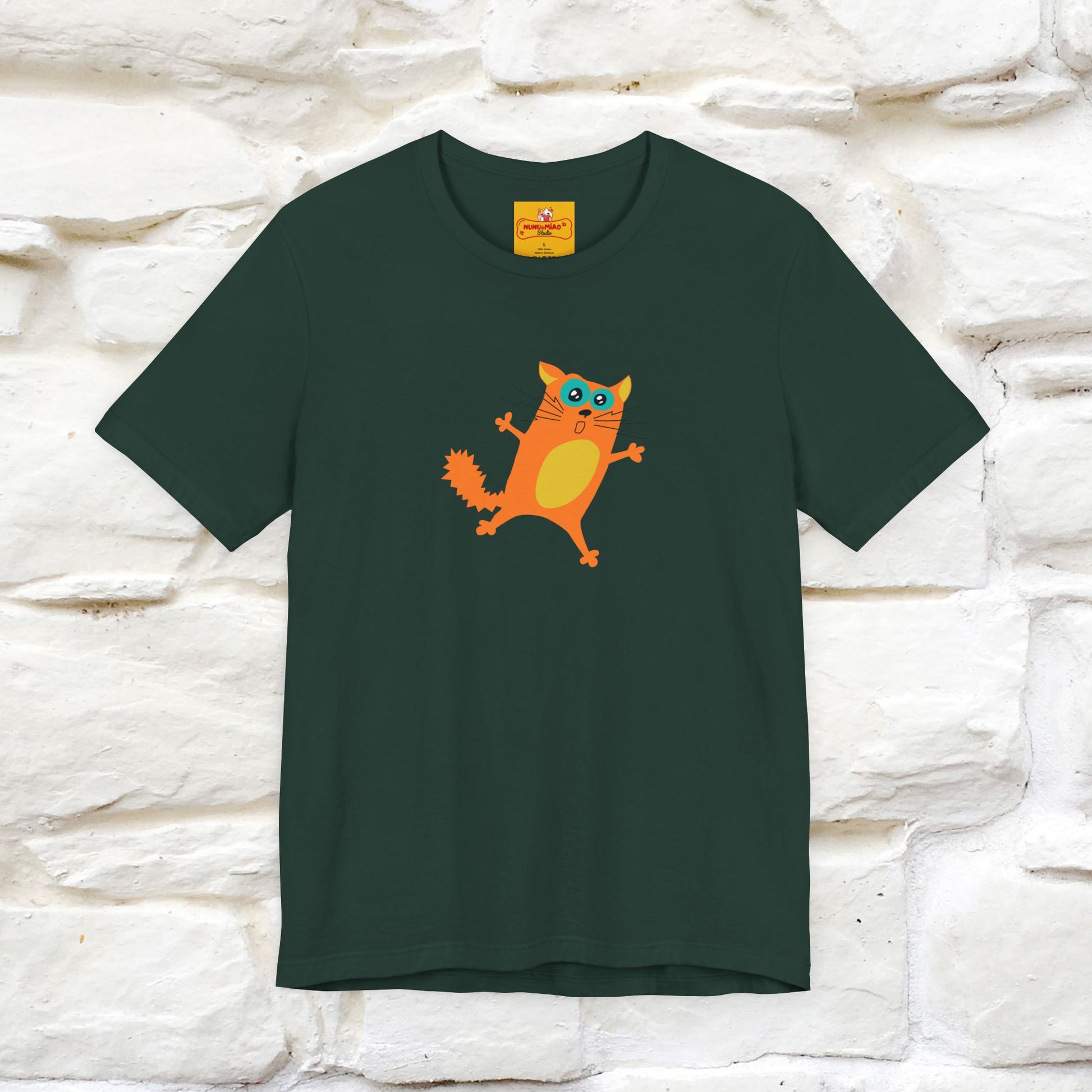 "It Always Seems Impossible Until It’s Done" Cat T-Shirt| Front & Back Design | Nunu&Miao Studio - Nunu&Miao Studio