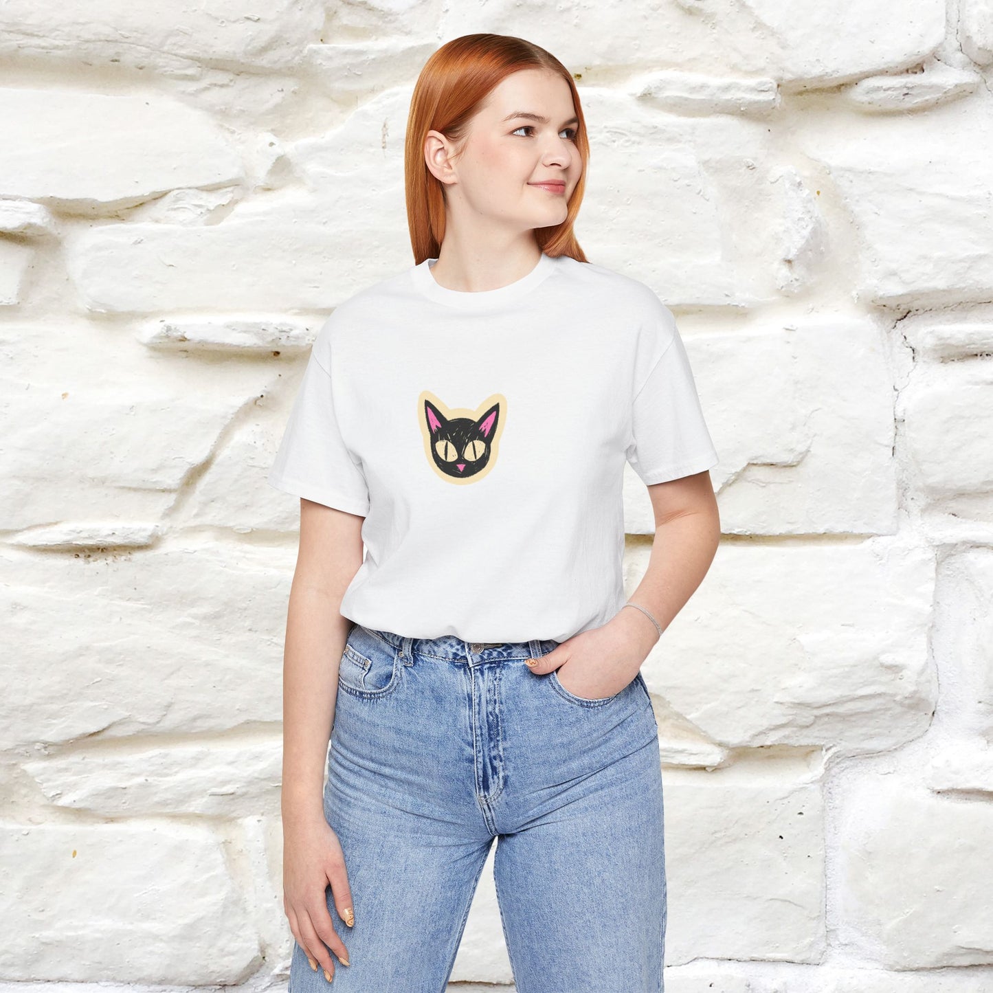 “If You Want To Be Remembered..." Funny Cat T-Shirt | Front & Back Design | Nunu&Miao Studio