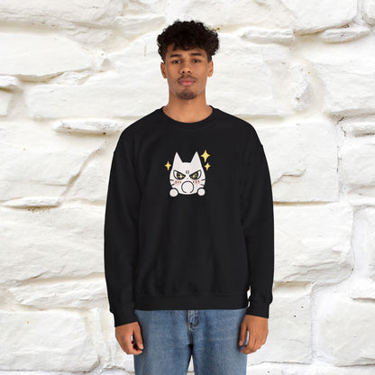 ''Don't Let Yourself Down.'' | Cute Cat Sweatshirt | Nunu&Miao Studio