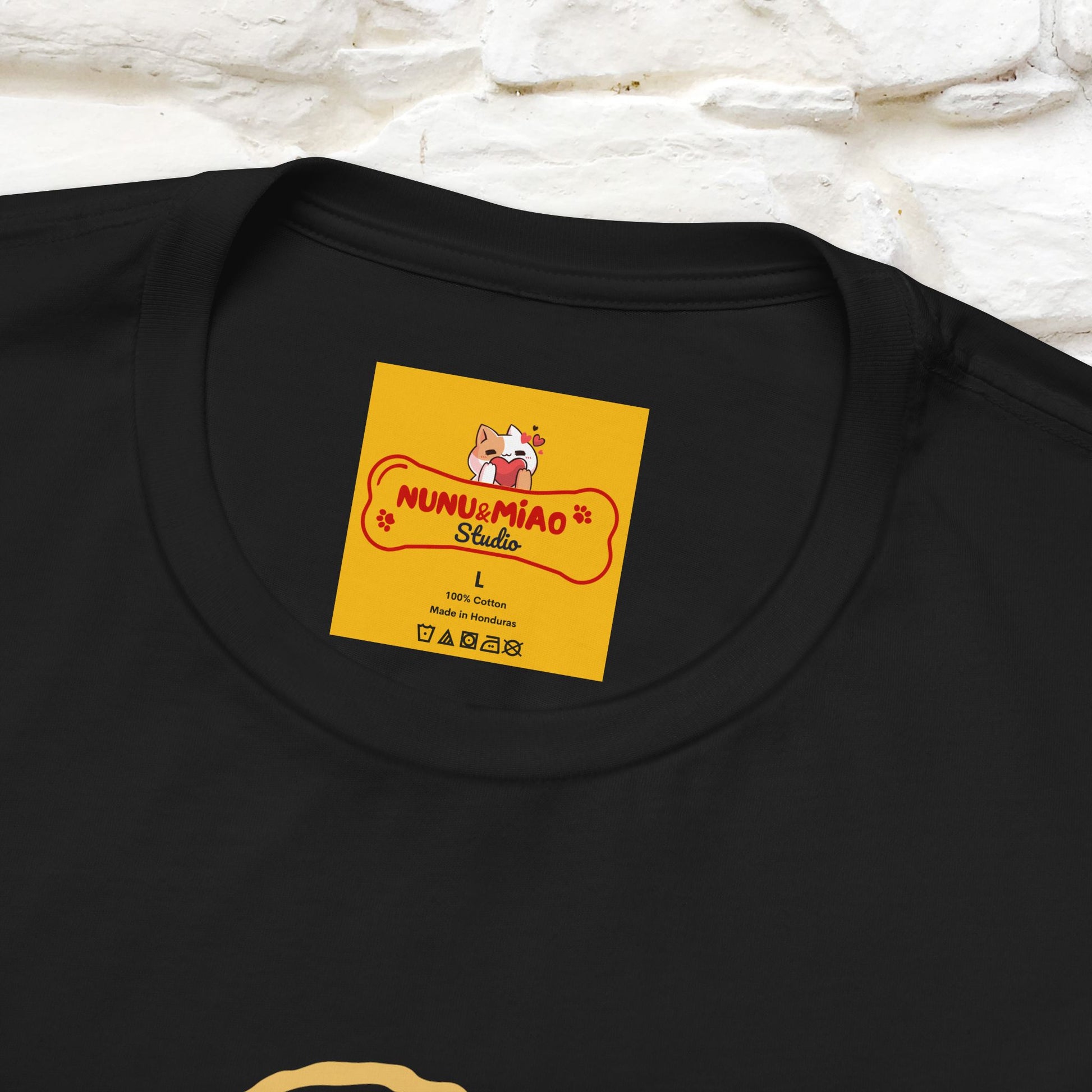 "Mandala Cat'' Cat T-Shirt Front and Back Design | Nunu&Miao Studio - Nunu&Miao Studio