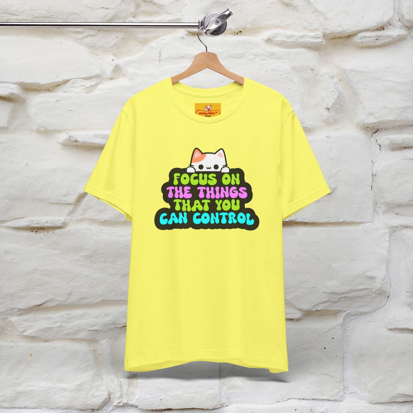 "Focus On The Things ....." T-shirt | Nunu&Miao Studio - Nunu&Miao Studio