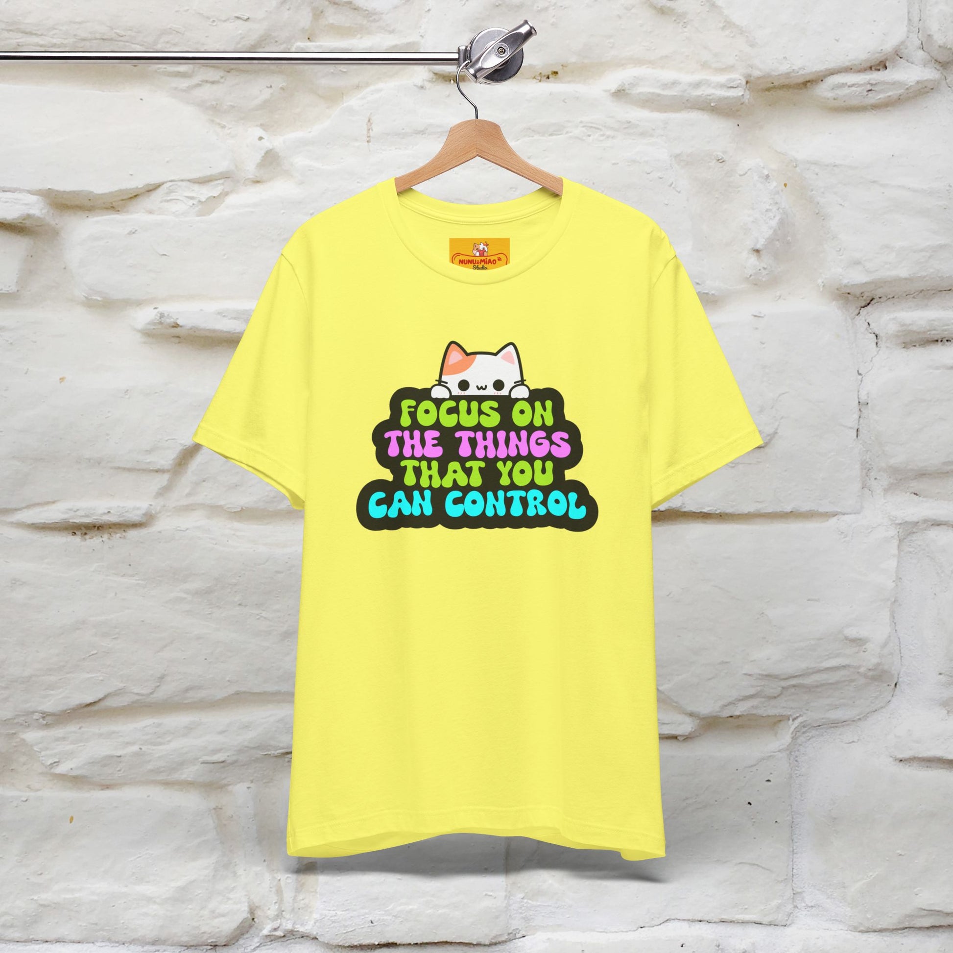 "Focus On The Things ....." T-shirt | Nunu&Miao Studio - Nunu&Miao Studio
