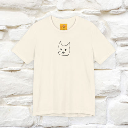 "Caos'' Cat T-Shirt Front and Back Design | Nunu&Miao Studio - Nunu&Miao Studio
