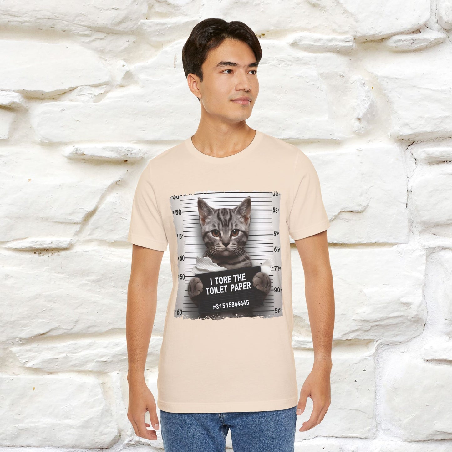 ''I Tore The Toilet Paper'' | Funny Cat T-Shirt | Nunu&Miao Studio - Nunu&Miao Studio