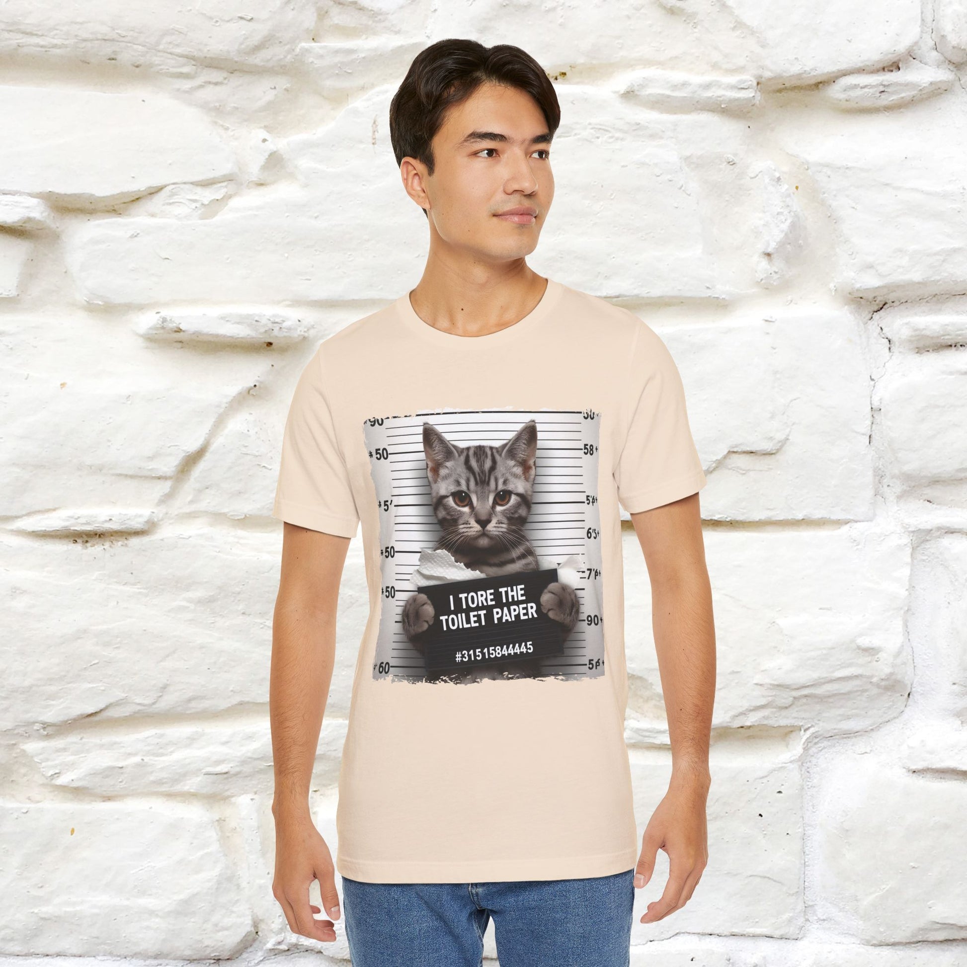 ''I Tore The Toilet Paper'' | Funny Cat T-Shirt | Nunu&Miao Studio - Nunu&Miao Studio