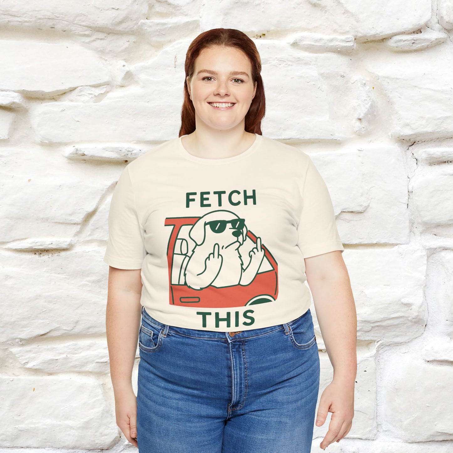 "Fetch This" Funny Dog T-shirt |Nunu&Miao Studio - Nunu&Miao Studio