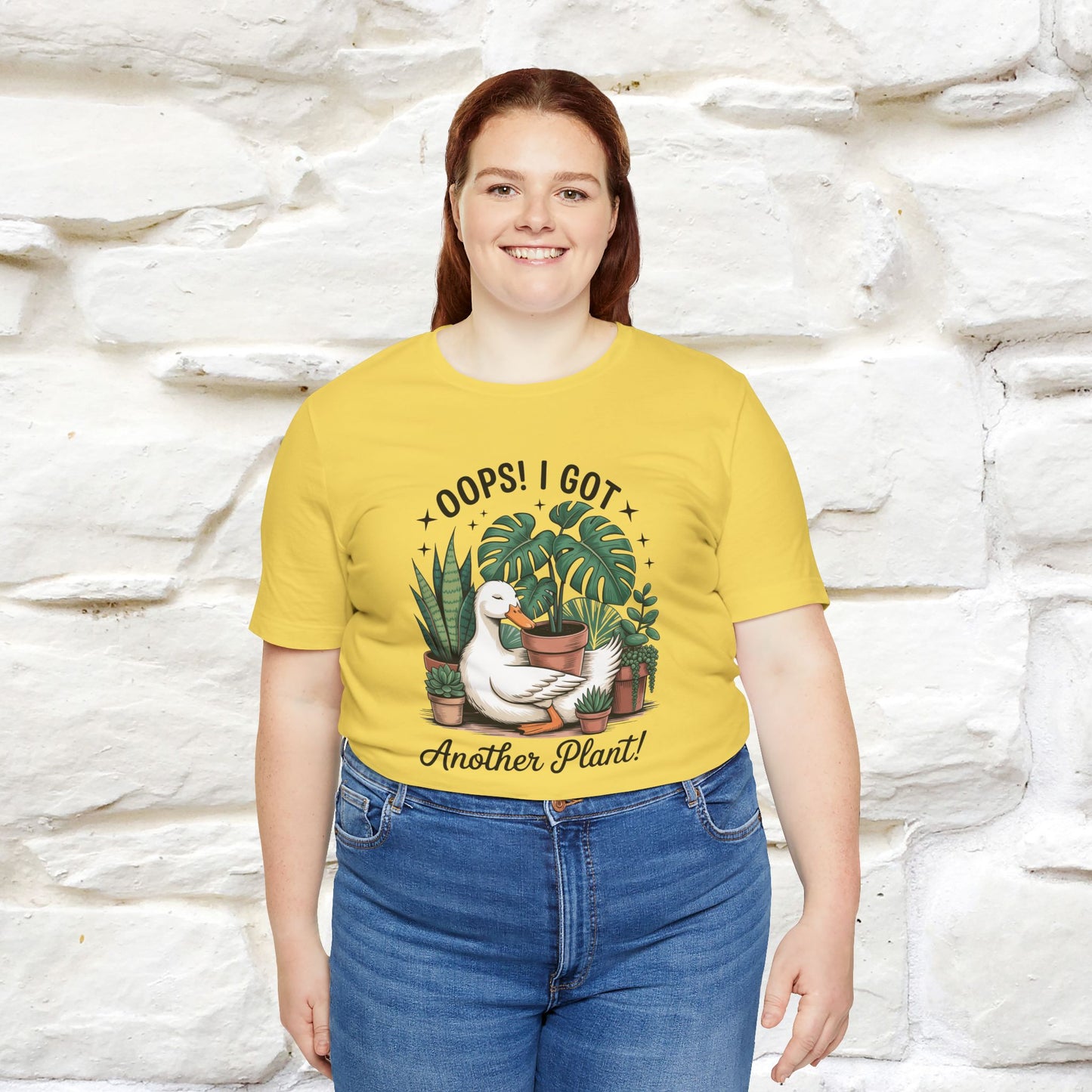 "Oops! I Got Another Plant" Plant T-shirt |Nunu&Miao Studio - Nunu&Miao Studio