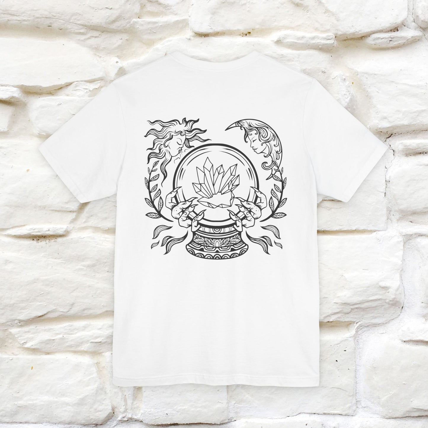 ''The Cristal'' Cat T-Shirt Front and Back Design | Nunu&Miao Studio - Nunu&Miao Studio